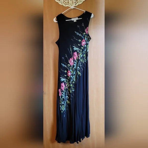 Dress Barn rayon maxi dress - Picture 1 of 3